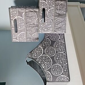 Thirty One Woodblock Whimsy Catch All Bin & 2 Fold N Files